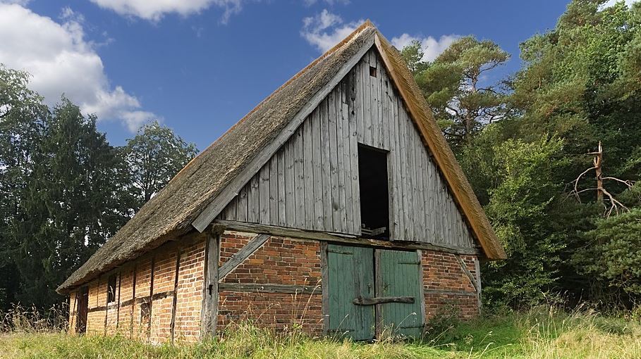Thatch-roof-barn