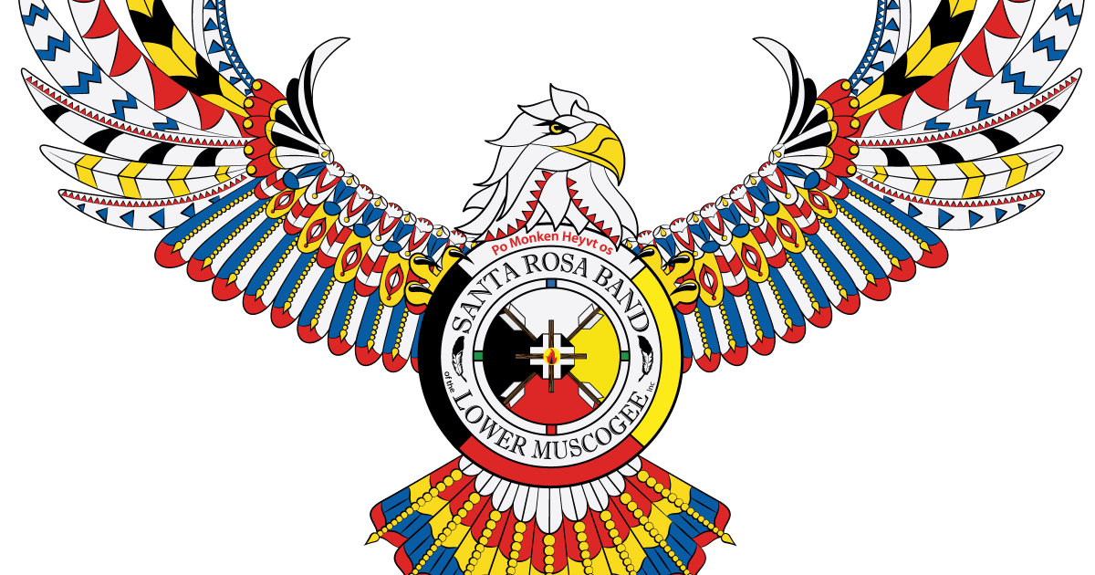 Santa Rosa Band of the lower muscogee tribe logo