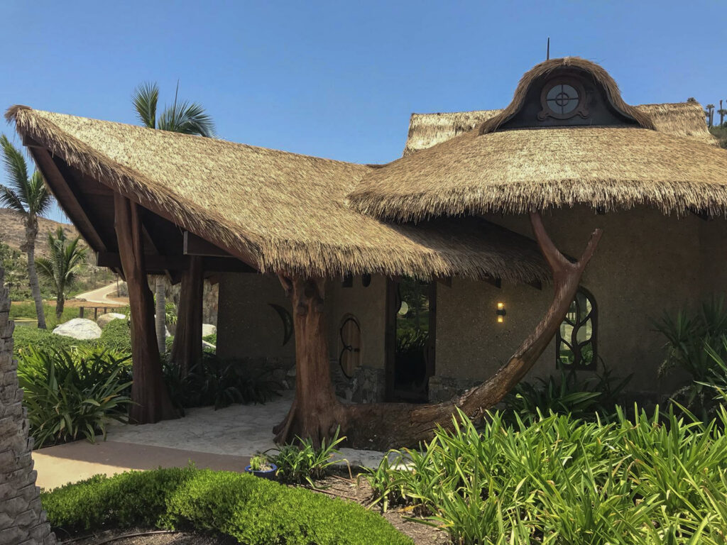 Oil Nut Bay resort thatch roof capetown wide engineered premium resort